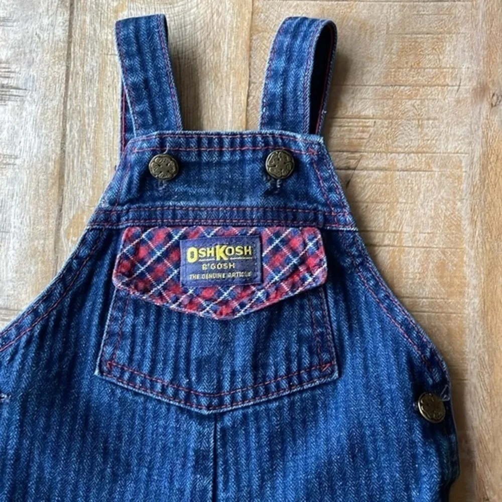 Vintage Oshkosh overalls size 6-9m